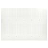 vidaXL Paravento a 6 Pannelli 2 pz Bianco 240x180 cm in Acciaio