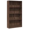 vidaXL Libreria Rovere Marrone 80x24x143 cm in Legno Multistrato
