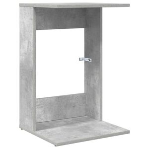 vidaXL Tavolo laterale Grigio cemento 40 x 38 x 62,5 cm