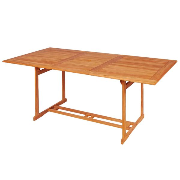 vidaXL Set da Pranzo da Giardino 7 pz con Cuscini Legno di Teak Grigio