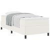 vidaXL Letto a molle Crema 90 x 190 cm Tessuto in Cords