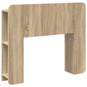vidaXL Testata del letto Rovere Sonoma Legno ingegnerizzato