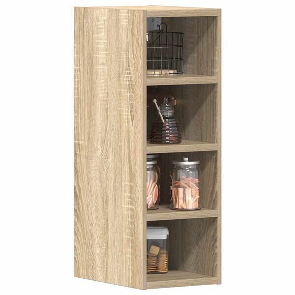 vidaXL Mobile Pensile “Riga” Rovere Sonoma 20x29,5x60 cm