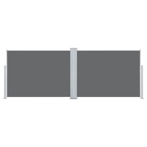 vidaXL Tenda da Sole Laterale Retrattile Antracite 120x1000 cm