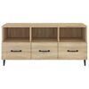 vidaXL Mobile Porta TV Rovere Sonoma 102x35x50 cm Legno Multistrato
