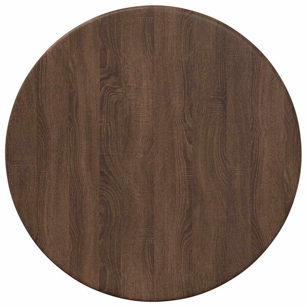 vidaXL Piano del tavolo Rovere marrone 30 x 30 x 1,5 cm