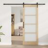 vidaXL Porta scorrevole ORKDAL Naturale 78 x 202 cm