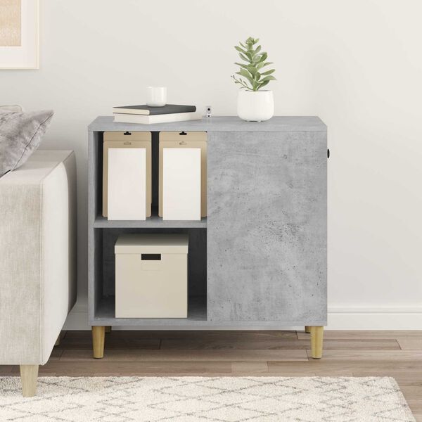 vidaXL Casa per Gatti Calcestruzzo 72 x 42.5 x 70 cm Legno multistrato