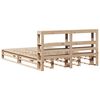 vidaXL Giroletto con Testiera 140x200 cm in Legno Massello di Pino