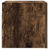 vidaXL Armadietti TV Montati a Parete 4pz Rovere Fumo 30,5x30x30 cm