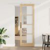 vidaXL Porta scorrevole ORKDAL Naturale 78 x 232 cm