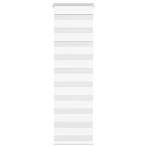 vidaXL Tenda a Rullo Zebra Larghezza Tessuto 35,9 cm Poliestere