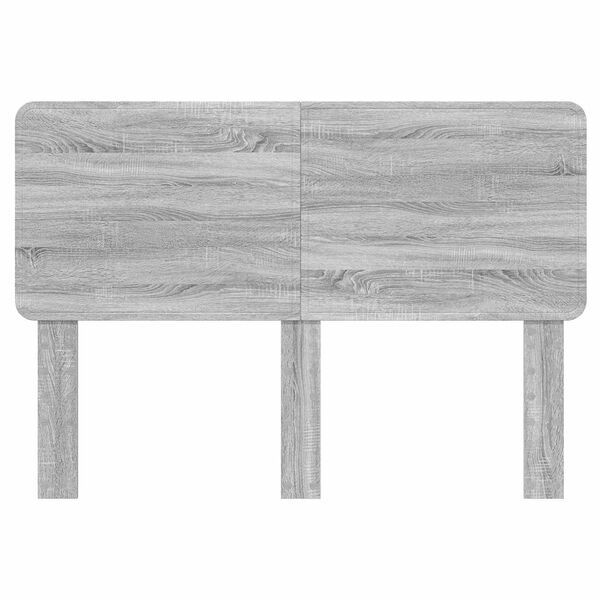 vidaXL Testiera Grigio Sonoma 150 cm Legno multistrato