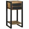 vidaXL Tavolino Marrone 40 x 40 x 80 cm Legno di mango massello
