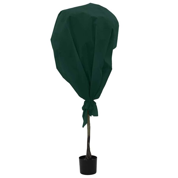 vidaXL Fleece per Piante di Protezione dal Gelo Verde 20 x 1,6 m