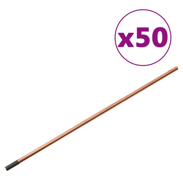 vidaXL Barre in Carbonio per Riparazione Ammaccature Auto 50 pz