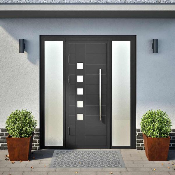 vidaXL Fioriere da Giardino 2 pz 40x40x40 cm in Acciaio Corten