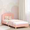 vidaXL Struttura letto bambini con testata Rosa 80 x 200 cm