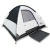 vidaXL Tenda Campeggio a Cupola 3 Persone Bianca Tessuto Impermeabile