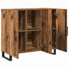vidaXL Credenza Legno vecchio 90 x 34 x 80 cm Legno multistrato