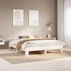 vidaXL Letto senza Materasso Bianco 180x200 cm Legno Massello di Pino