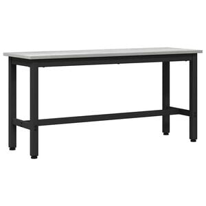 vidaXL Panchina da pranzo Grigio Sonoma 100 x 32,5 x 48,5 cm