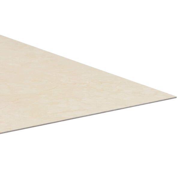 vidaXL Tavole per Pavimenti 55 pcs Beige 5,11 m&sup2; PVC