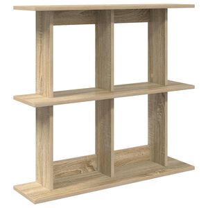 vidaXL Scaffale da parete A parete Rovere Sonoma 100 x 20 x 75 cm
