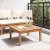 vidaXL Tavolo da Giardino Marrone Legno massello di teak