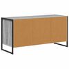 vidaXL Mobile TV Grigio Sonoma 100 x 36 x 49,5 cm Legno multistrato