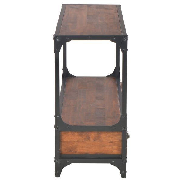 vidaXL Mobile TV con 3 Cassetti 120x30x60 cm in Legno Massello di Pino