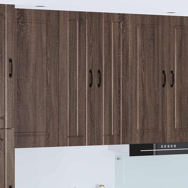 vidaXL Mobile da cucina Rovere Marrone 60 x 31 x 100 cm