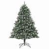 vidaXL Albero di Natale artificiale con 300 LED Verde 240 cm