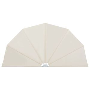 vidaXL Tenda Laterale per Terrazza Pieghevole Crema 160 cm