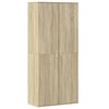 vidaXL Scarpiera Rovere Sonoma 80x39x178 cm in Legno Multistrato