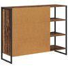 vidaXL Mobile laterale Legno vecchio 96.5 x 30 x 75 cm