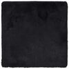 vidaXL Tappeto Shaggy a Pelo Lungo NAVARRA Nero 160x160 cm poliestere