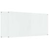 vidaXL Schienale da cucina 2 pz Trasparente 120 x 60 cm