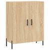 vidaXL Credenza Rovere Sonoma 69,5x34x180 cm in Legno Multistrato
