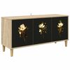 vidaXL Mobile TV BREMEN 102 x 33 x 50 cm Sonoma Legno ingegnerizzato