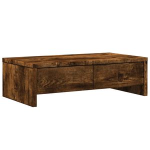 vidaXL Supporto Monitor con Cassetti Rovere 50x27x15 cm in Truciolato