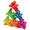 d&euml;na Set di Giocattoli in Silicone Bambini Neon 6 pz