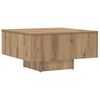 vidaXL Tavolino da Salotto Rovere Artigianale 60x60x31,5 cm Truciolato