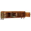 vidaXL Mobile Porta TV 120x30x37 cm in Legno Massello di Recupero