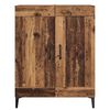 vidaXL Credenza Legno vecchio 69,5 x 34 x 90 cm Legno multistrato
