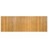 vidaXL Tappeto Rettangolare Naturale 100x300 cm in Bamb&ugrave;