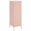 vidaXL Credenza Rosa 36x39x113 cm in Acciaio