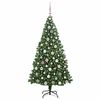 vidaXL Albero di Natale artificiale con 300 LED Verde 180 cm