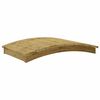 vidaXL Ponte da Giardino 110x74 cm in Massello di Pino Impregnato
