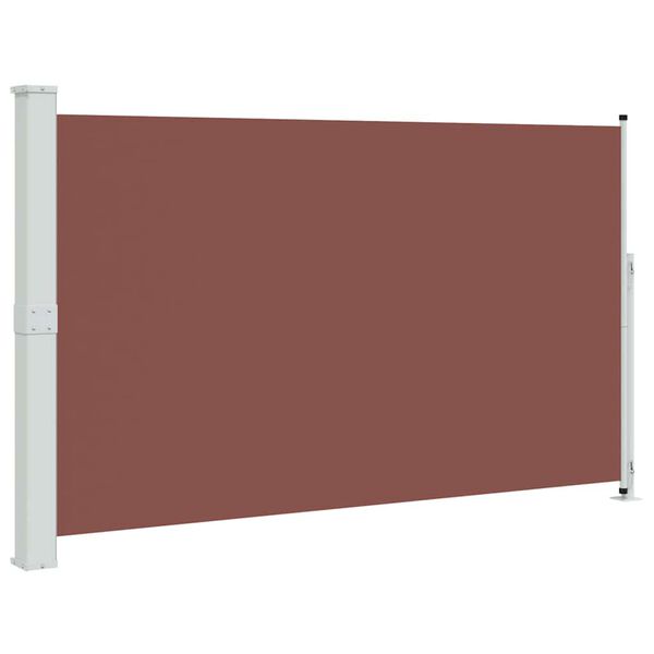 vidaXL Tenda Laterale Retrattile per Patio 180x300 cm Marrone